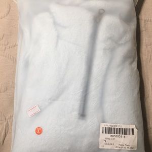 NIB Blue Sherpa pullover